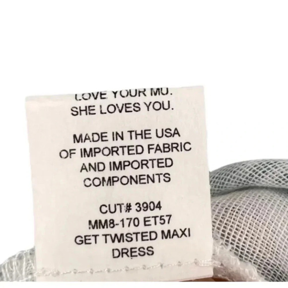 NWT Show Me Your Mumu Get Twisted Maxi Dress M - Picture 10 of 11